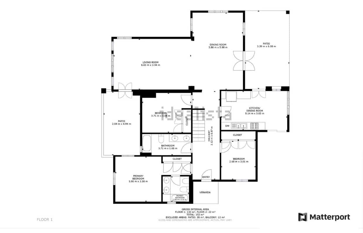 Chalet de 5 habitaciones en Javea / Xàbia en venta con piscina garaje - 1.175.000 € (Ref: 9022108)