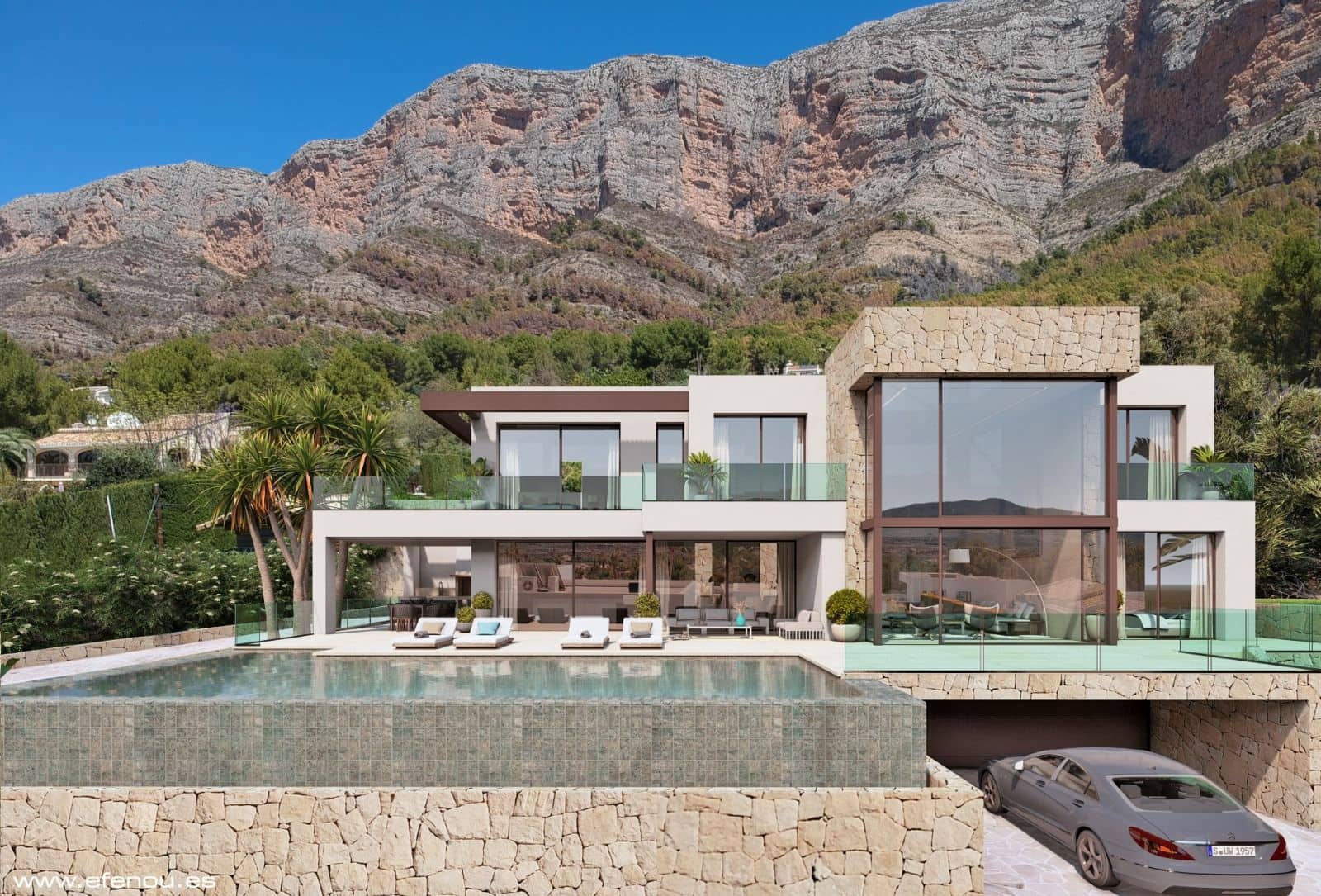 4 soveværelse Villa til salg i Javea / Xabia med swimmingpool garage - € 1.840.000 (Ref: 9022128)