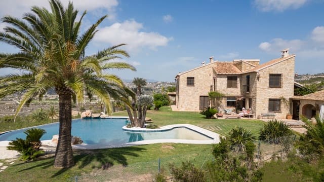4 chambre Villa/Maison à vendre à Teulada Pueblo, Teulada-Moraira avec piscine garage - 4 400 000 € (Ref: 9114986)