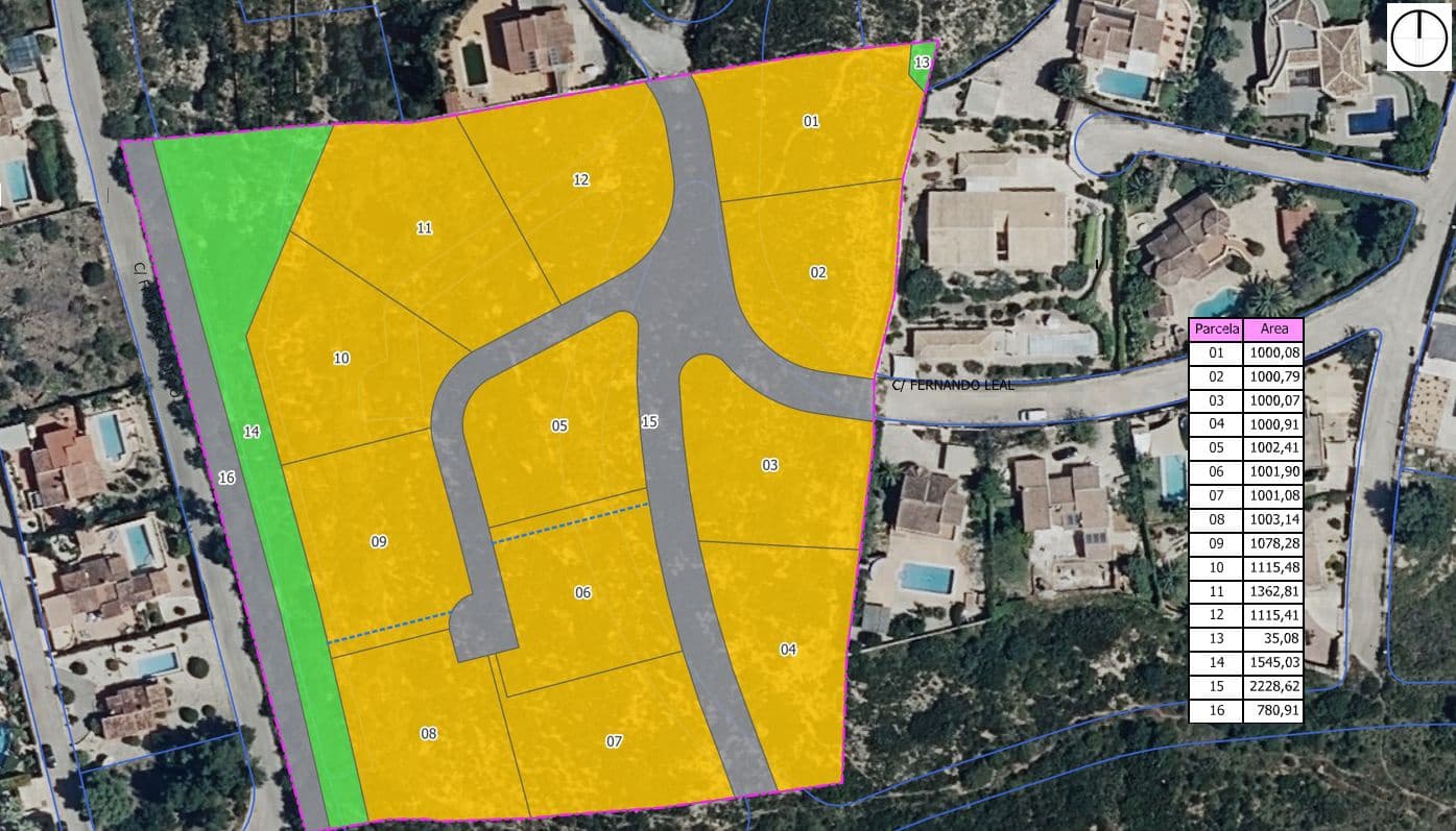 Building Plot for sale in Pinosol - € 2,250,000 (Ref: 9801002)