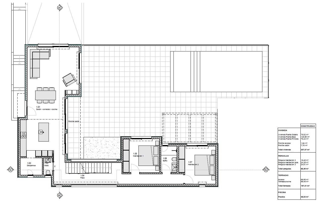 4 soveværelse Villa til salg i Javea / Xabia med swimmingpool garage - € 1.690.000 (Ref: 9861135)