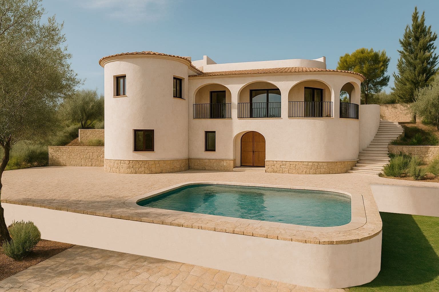 3 soverom Villa til salgs i Javea / Xabia med svømmebasseng garasje - € 1 090 000 (Ref: 9937157)