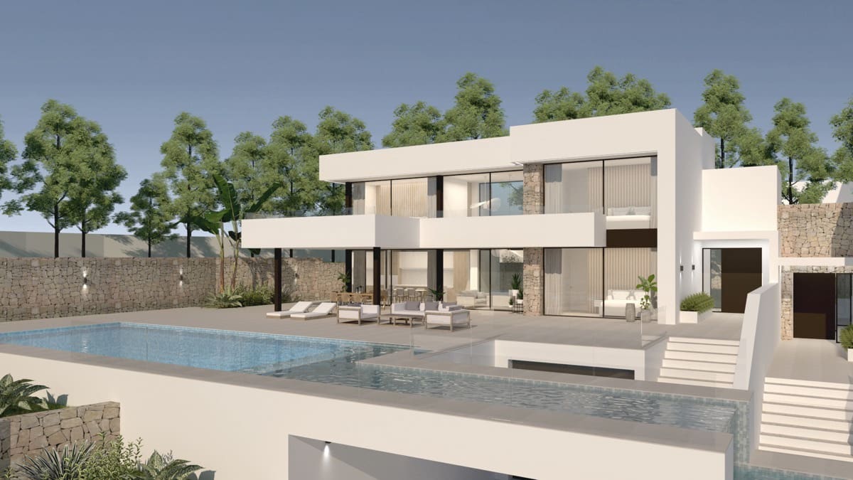 5 Zimmer Villa zu verkaufen in Moraira mit Pool Garage - 1.673.000 € (Ref: 7278729)
