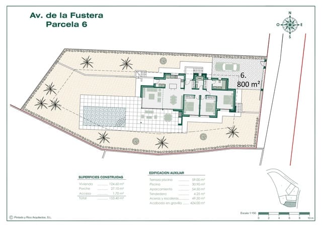 Chalet de 3 habitaciones en Benissa en venta con piscina garaje - 925.000 € (Ref: 7339403)