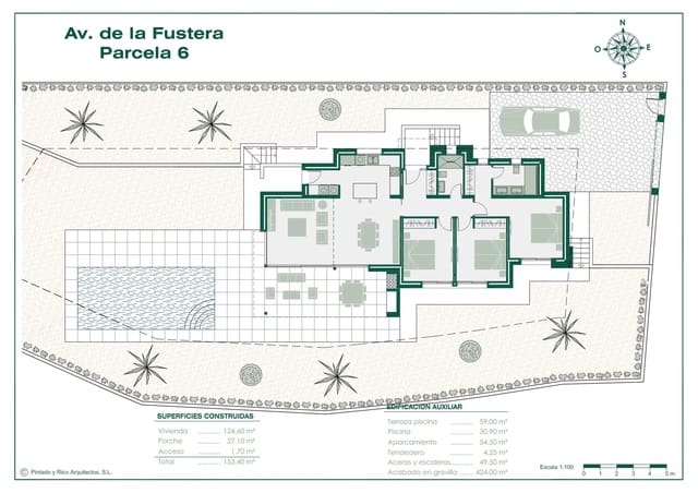 Chalet de 3 habitaciones en Benissa en venta con piscina garaje - 925.000 € (Ref: 7339403)