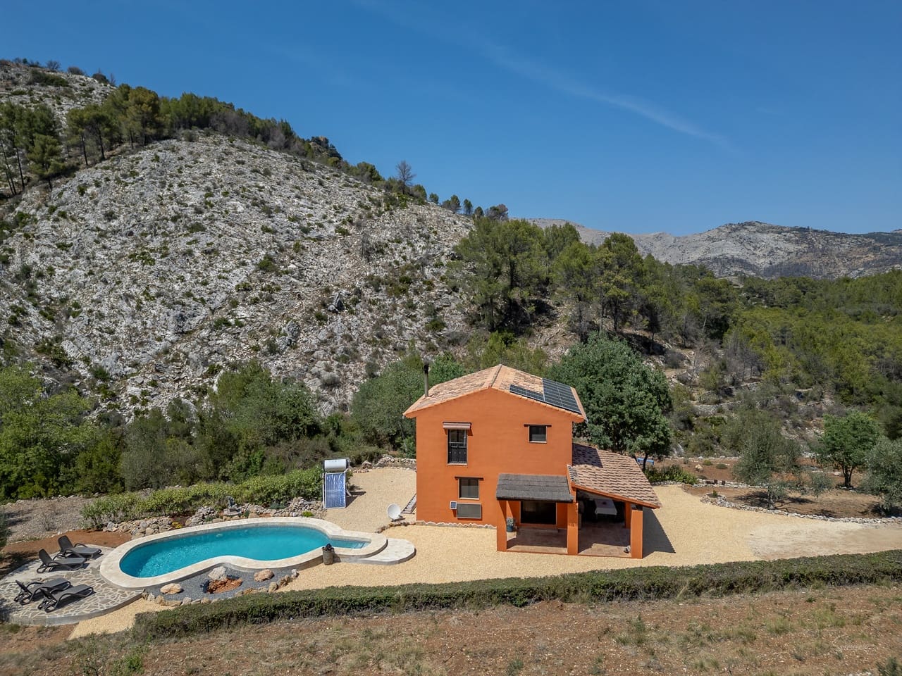 3 sypialnia Finka/Dom wiejski na sprzedaż w Castell de Castells z basenem - 399 000 € (Ref: 7898376)