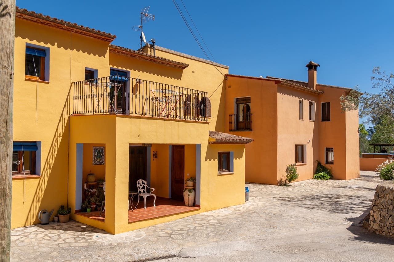 10 sypialnia Finka/Dom wiejski na sprzedaż w Jalon / Xalo z basenem - 1 115 000 € (Ref: 8296673)