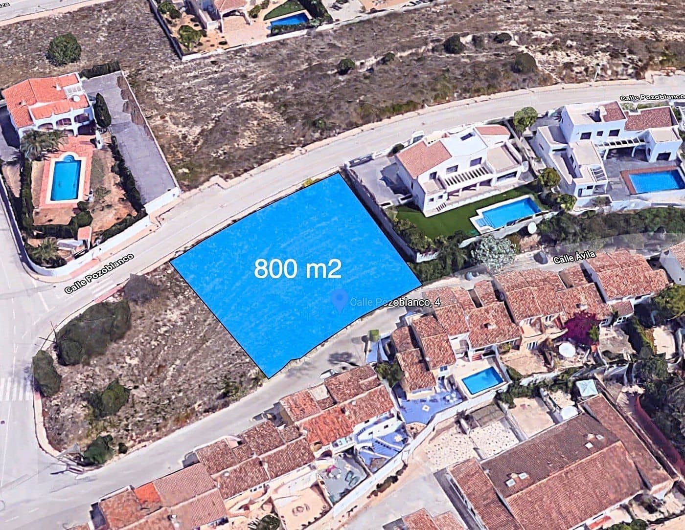 Grunde uden byggetilladelser til salg i Moraira - € 367.500 (Ref: 8552976)