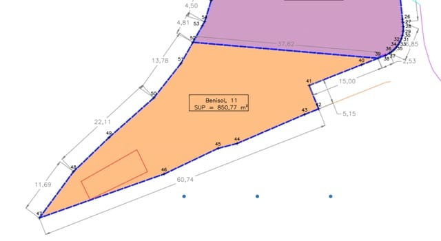 Grond te koop in Moraira, Teulada-Moraira - € 250.000 (Ref: 8552987)