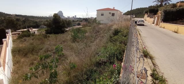 Undeveloped Land for sale in Calpe / Calp - € 169,700 (Ref: 8826500)