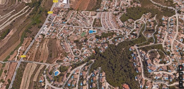 Ubebygd land til salgs i Benitachell / Benitatxell - € 386 400 (Ref: 8826503)