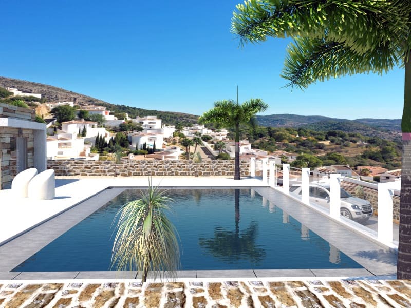 Działka budowlana na sprzedaż w Jalon / Xalo - 78 000 € (Ref: 9652453)