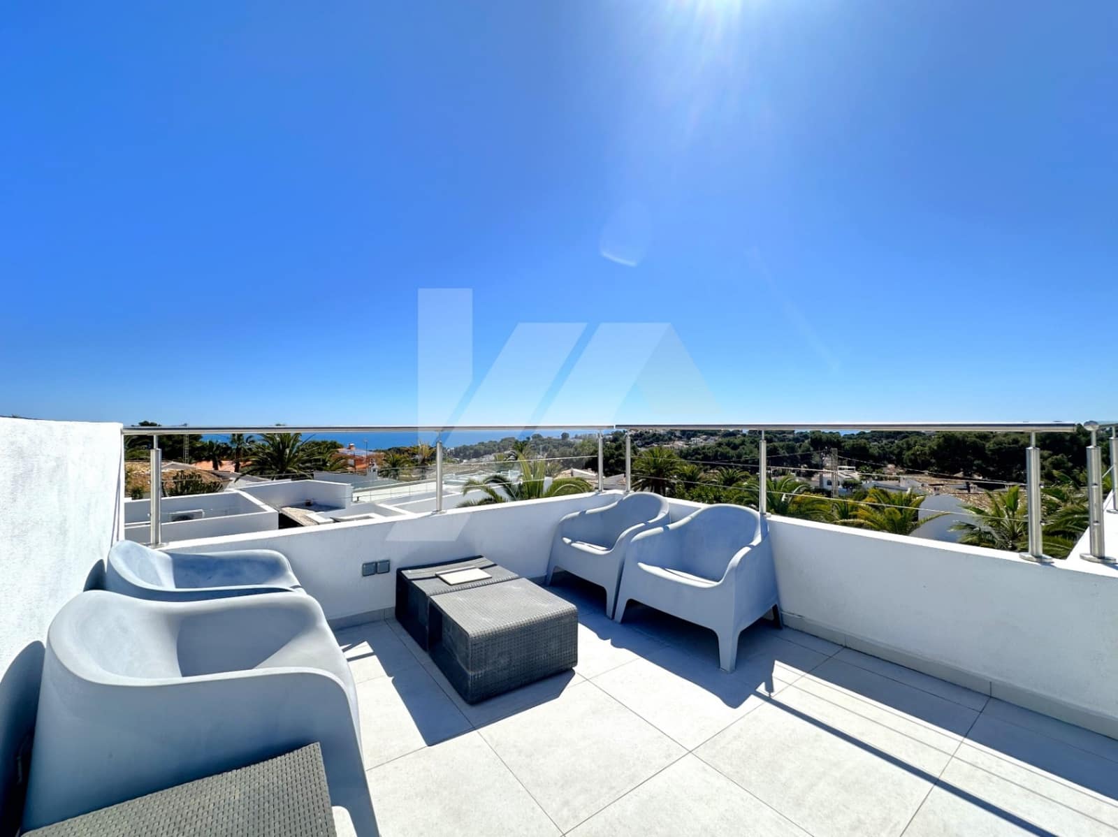 2 makuuhuone Huvila myytävänä paikassa Moraira mukana uima-altaan 
autotalli - 875 000 € (Ref: 9737027)