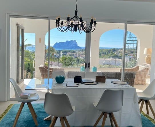2 sovrum Villa till salu i Benissa med pool garage - 1 499 000 € (Ref: 9821250)