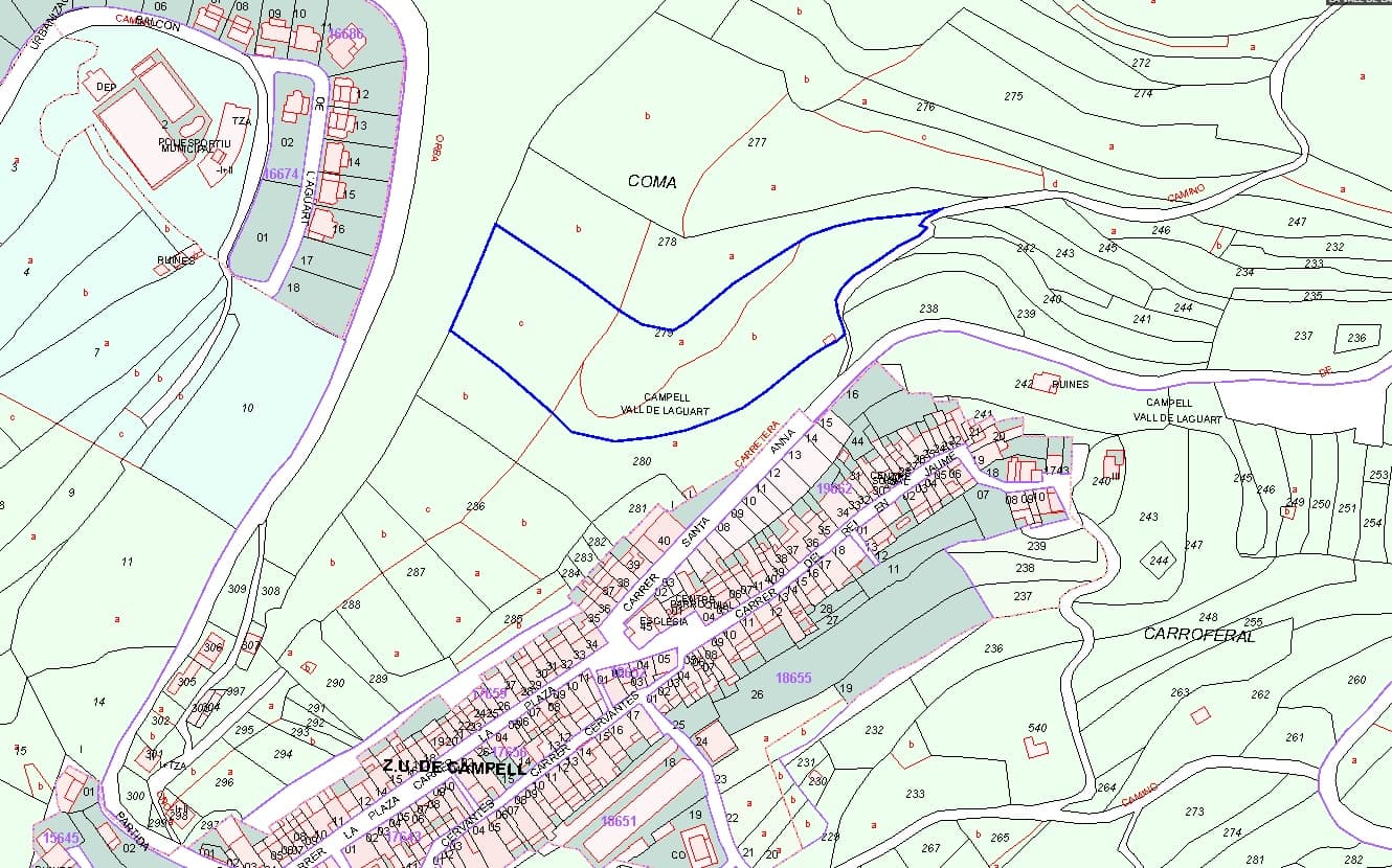 Ubebygd land til salgs i Vall de Laguart - € 105 000 (Ref: 9964222)
