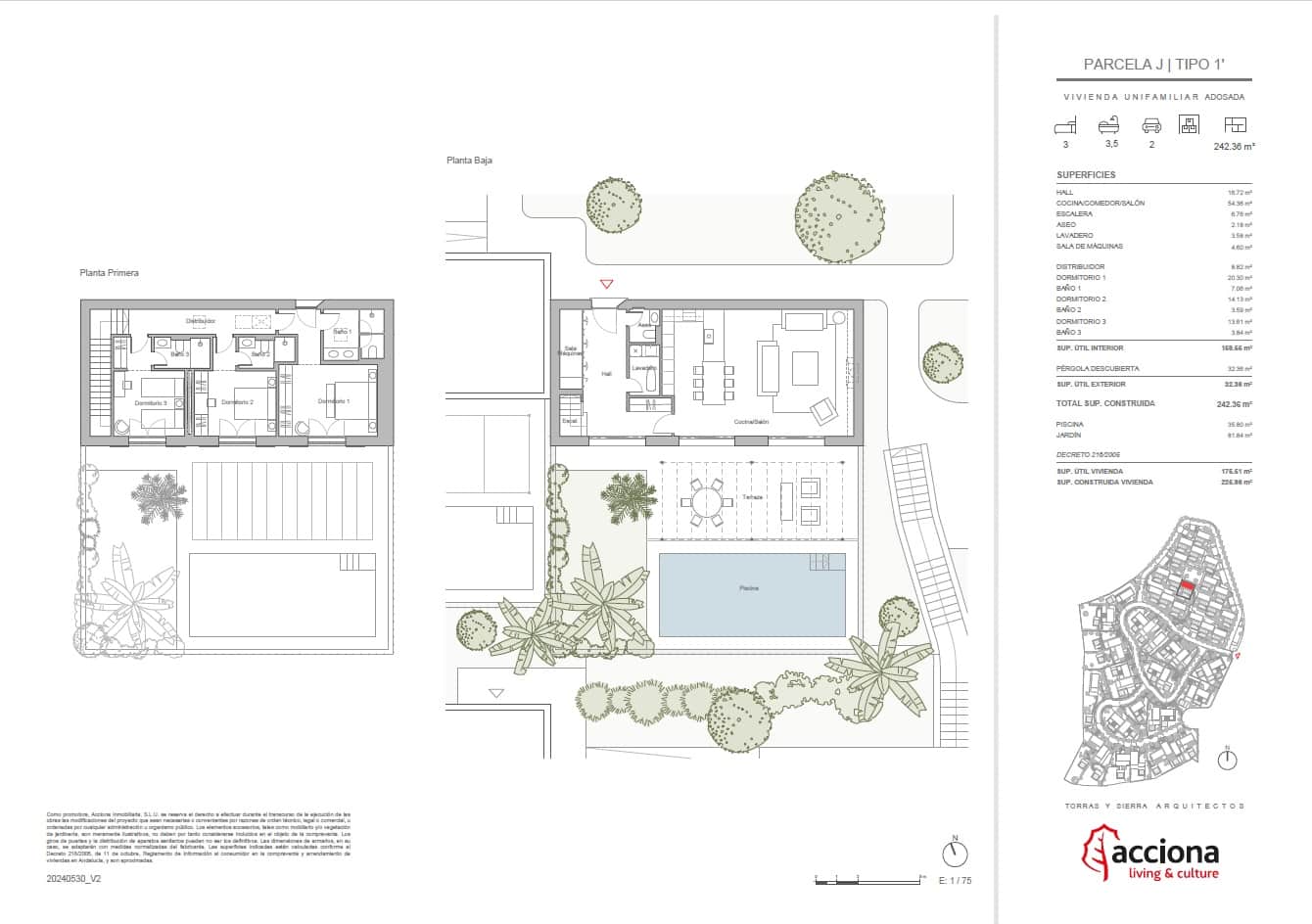 3 bedroom Townhouse for sale in Sotogrande with pool garage - € 1,034,000 (Ref: 7866710)