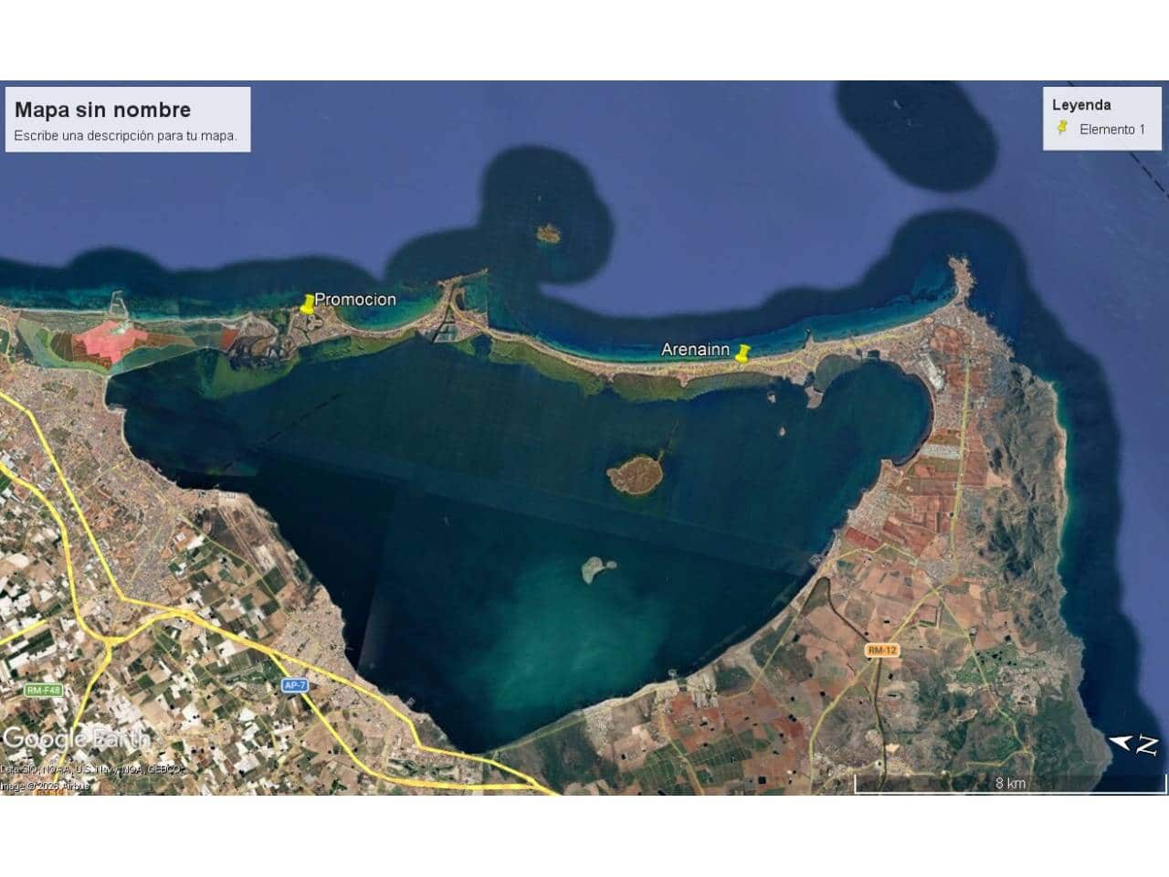 Building Plot for sale in La Manga del Mar Menor - € 650,000 (Ref: 10010090)