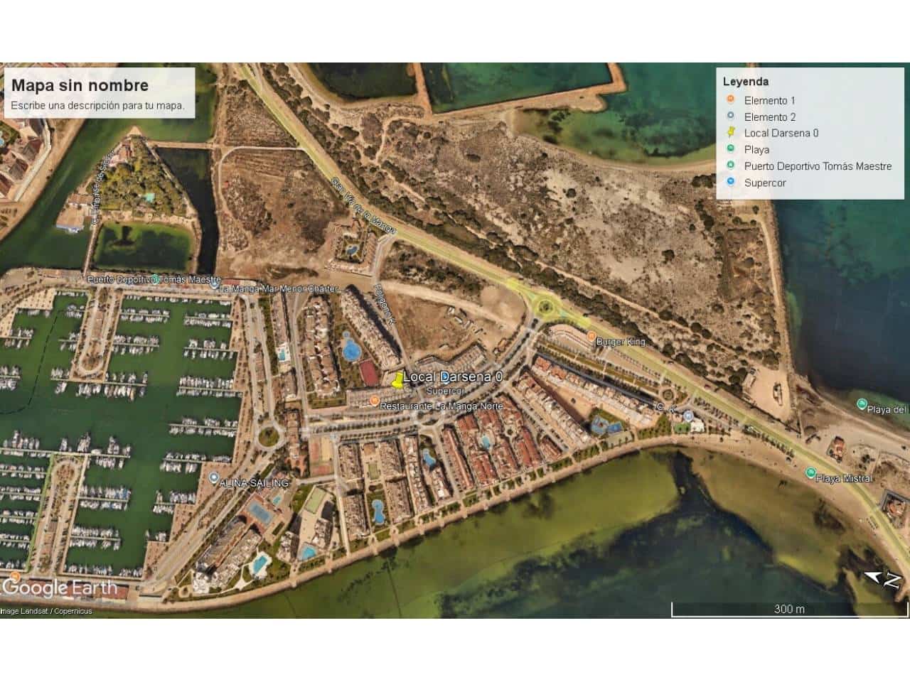 Local Commercial à vendre à La Manga del Mar Menor avec garage - 55 000 € (Ref: 10170404)