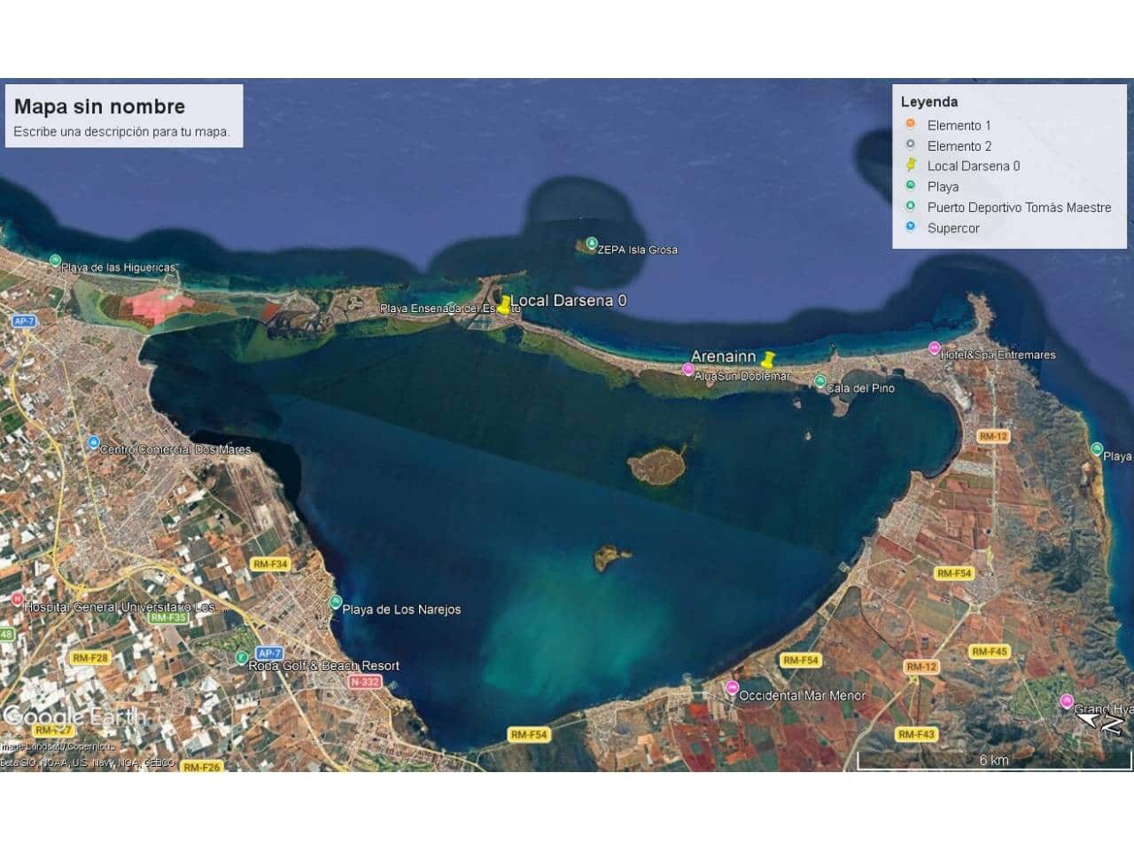Local Commercial à vendre à La Manga del Mar Menor avec garage - 55 000 € (Ref: 10170404)