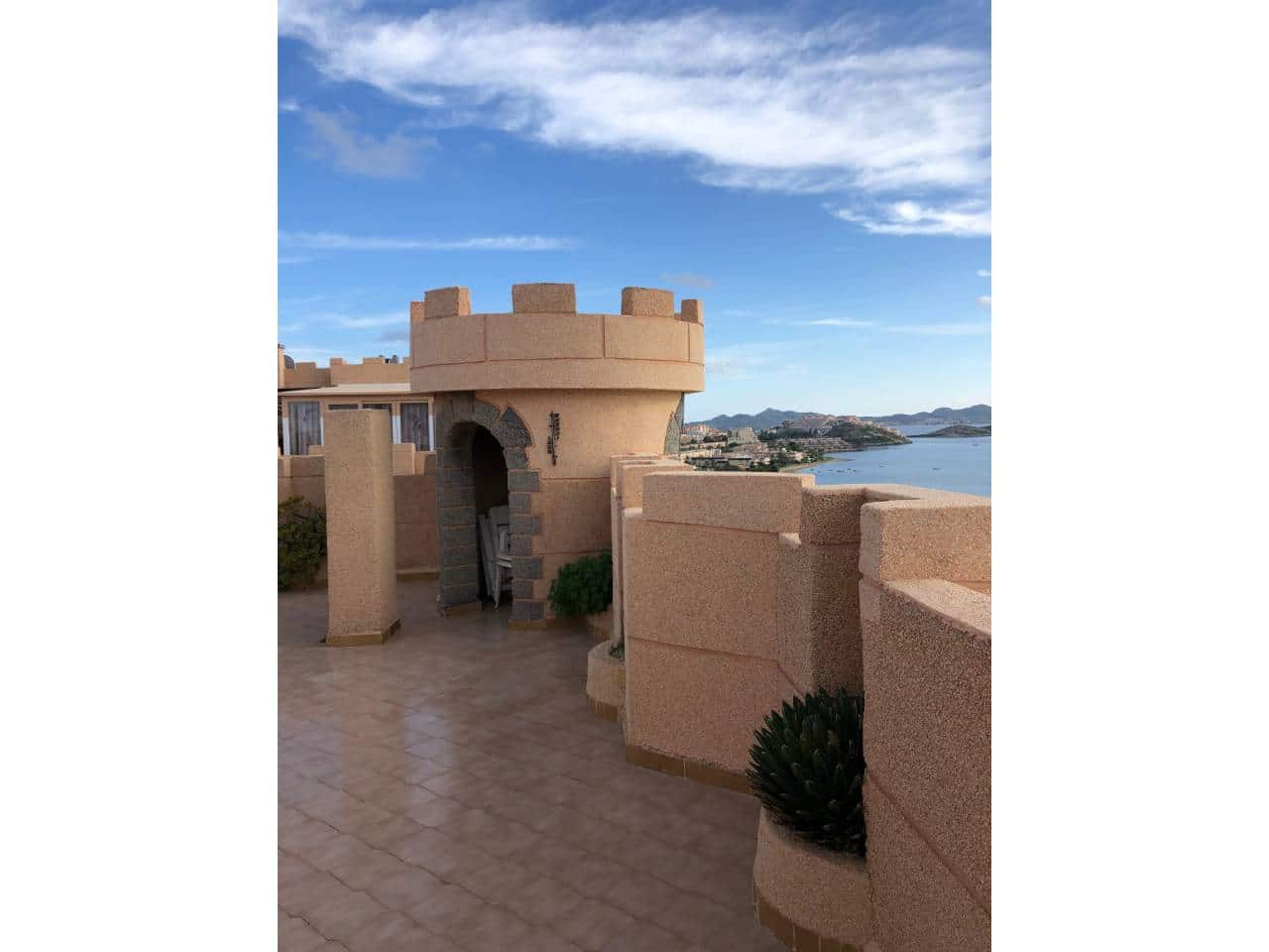 2 bedroom Penthouse for holiday rental in La Manga del Mar Menor with pool garage - € 1,000 (Ref: 4623384)