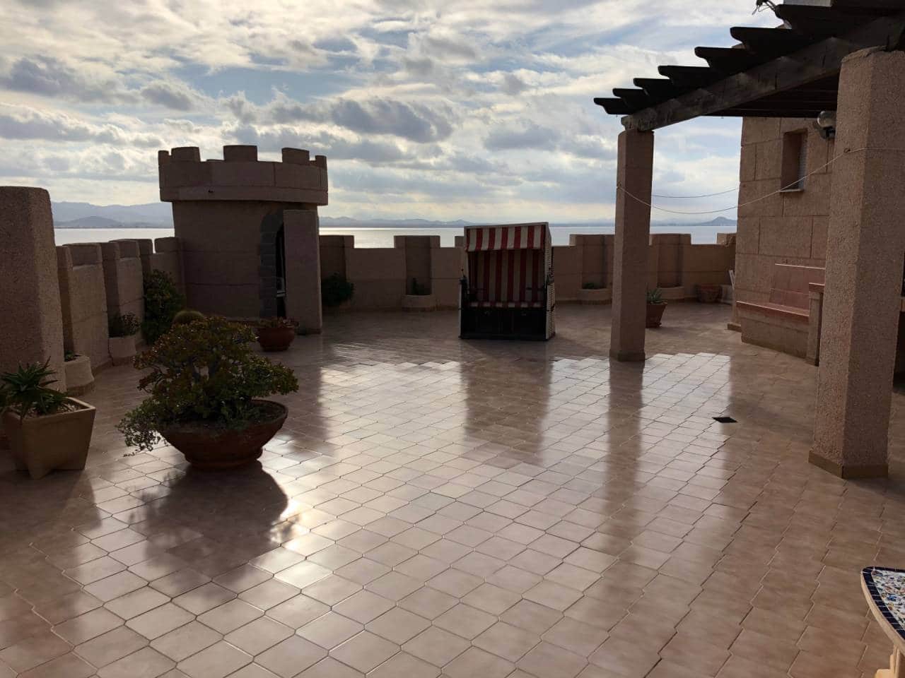 2 bedroom Penthouse for holiday rental in La Manga del Mar Menor with pool garage - € 1,000 (Ref: 4623384)