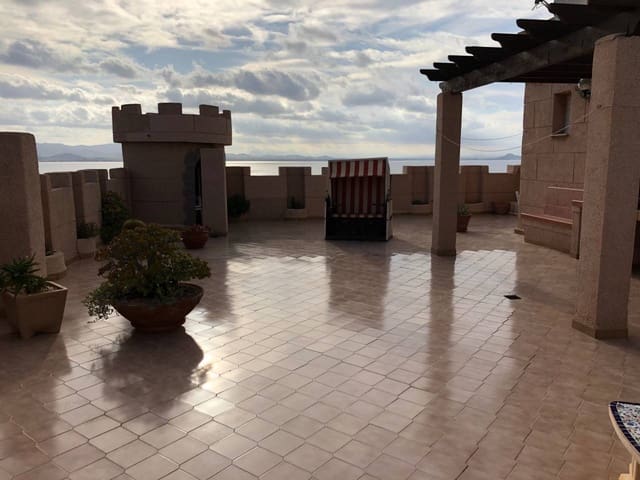 2 bedroom Penthouse for holiday rental in La Manga del Mar Menor with pool garage - € 1,000 (Ref: 4623384)