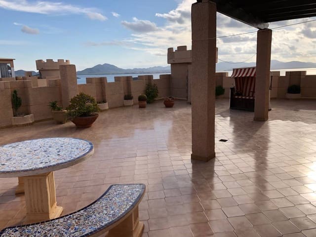 2 bedroom Penthouse for holiday rental in La Manga del Mar Menor with pool garage - € 1,000 (Ref: 4623384)
