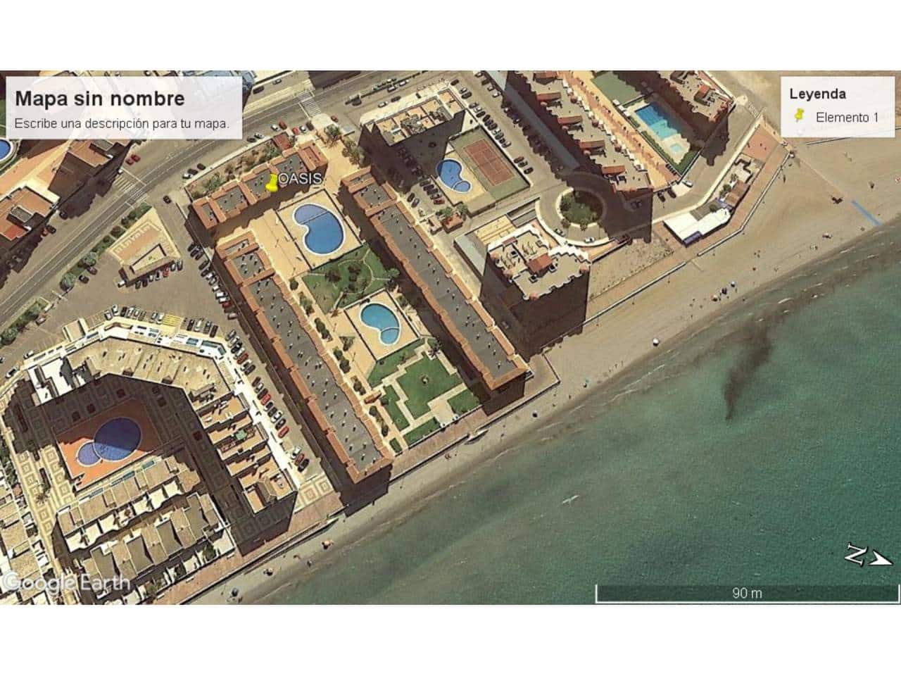 3 slaapkamer Flat voor vakantieverhuur in La Manga del Mar Menor met zwembad garage - € 875 (Ref: 6037642)