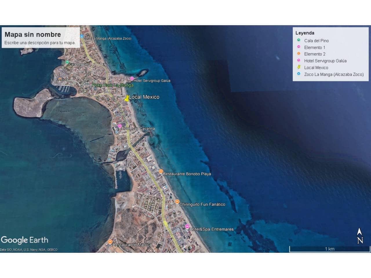 Erhverv til leje i La Manga del Mar Menor - € 600 (Ref: 8518863)