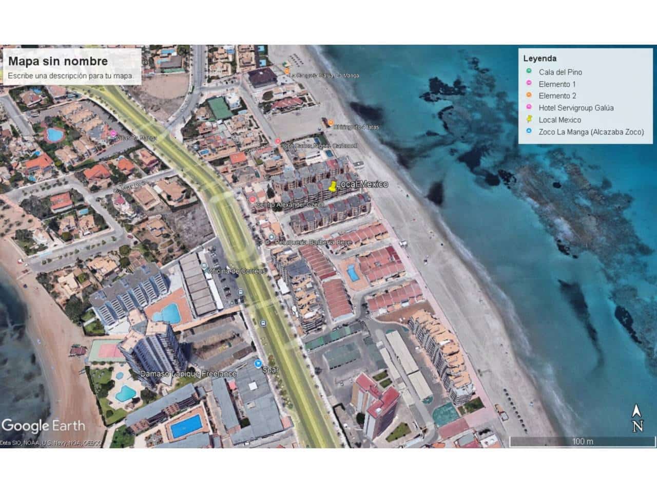 Erhverv til leje i La Manga del Mar Menor - € 600 (Ref: 8518863)