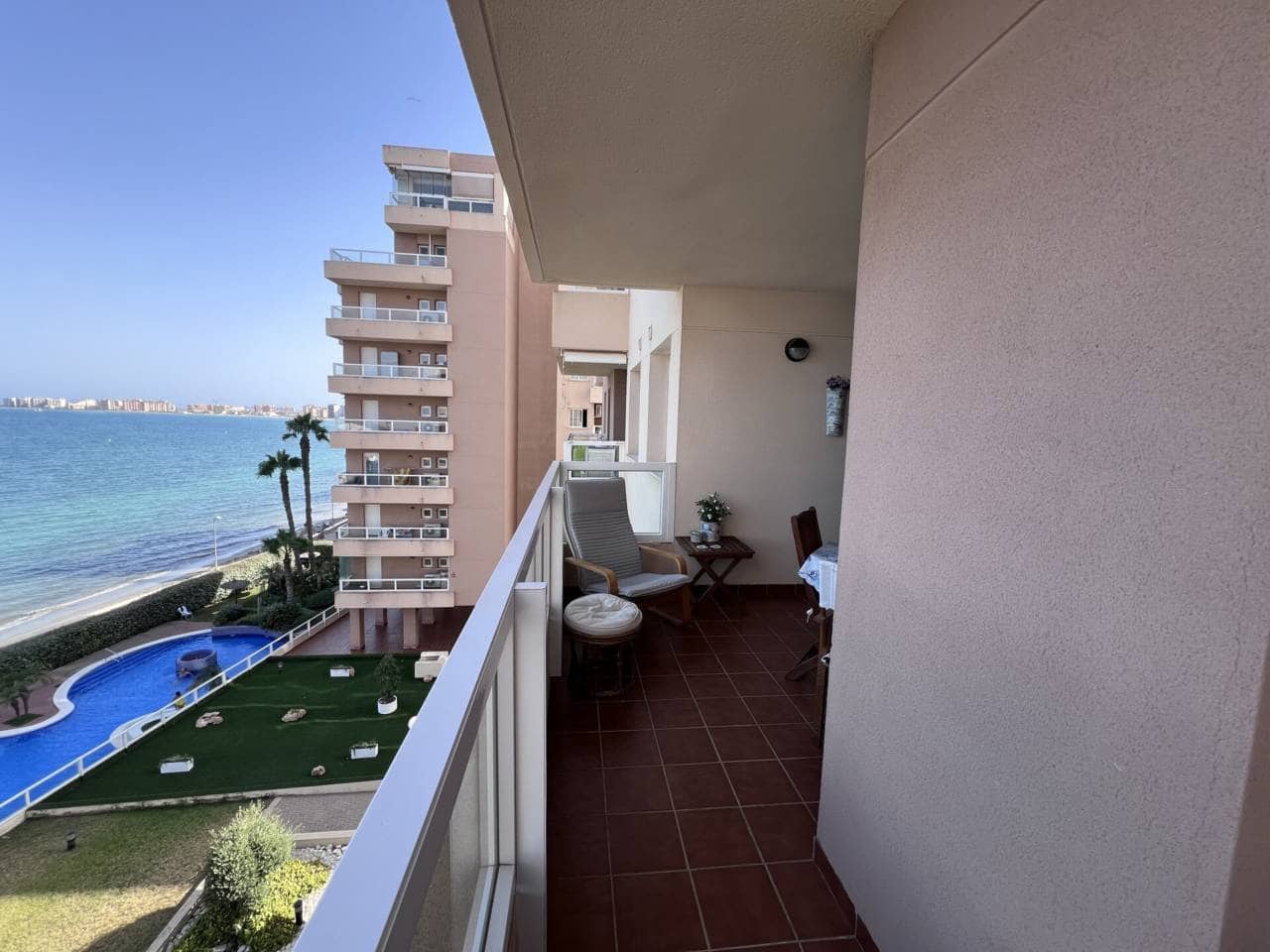 2 Zimmer Wohnung zu verkaufen in La Manga del Mar Menor mit Pool Garage - 219.500 € (Ref: 9232051)