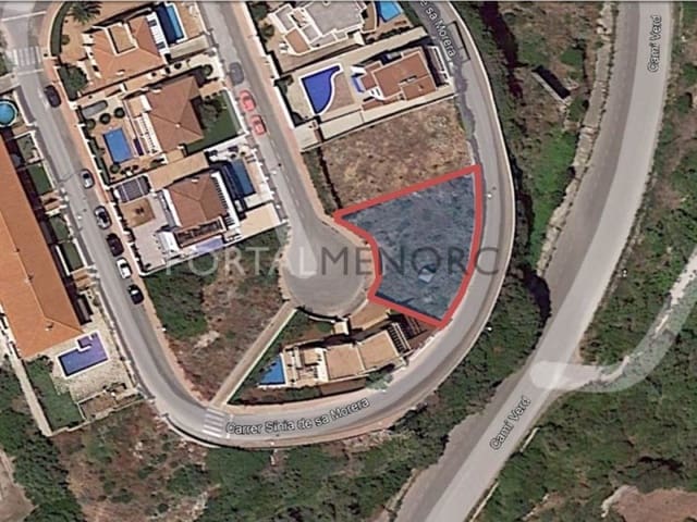 Byggetomt til salgs i Mahón / Maó - € 250 000 (Ref: 6987148)