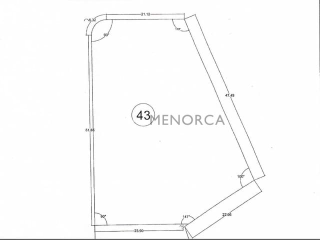 Byggetomt til salgs i Mahón / Maó - € 800 000 (Ref: 6987173)