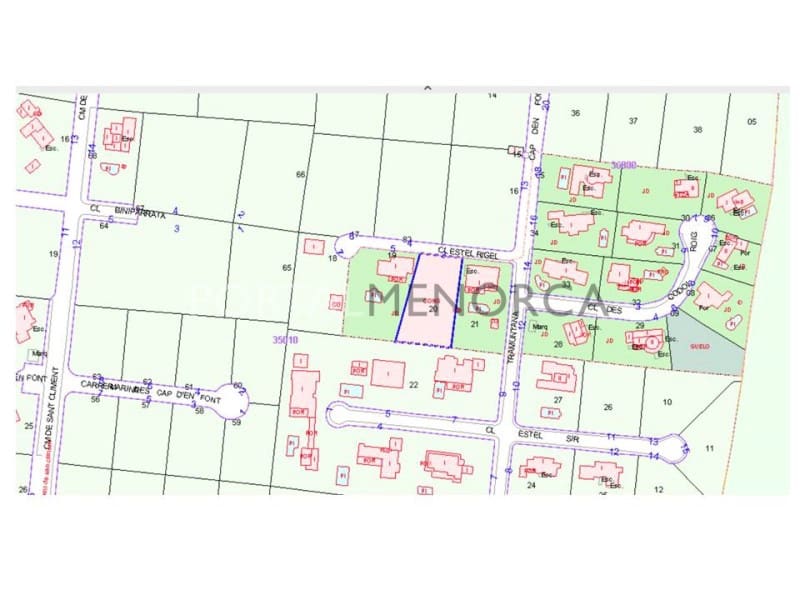 Działka budowlana na sprzedaż w Cap d'en Font - 190 000 € (Ref: 6987220)