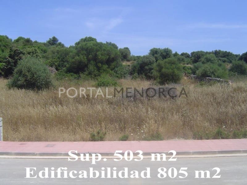 Byggetomt til salgs i Alayor / Alaior - € 149 000 (Ref: 6988465)