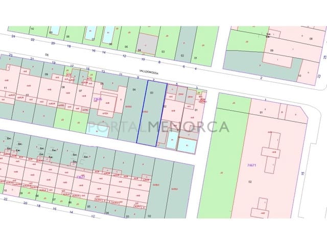 Bauplatz zu verkaufen in Mahón / Maó - 105.000 € (Ref: 7153031)