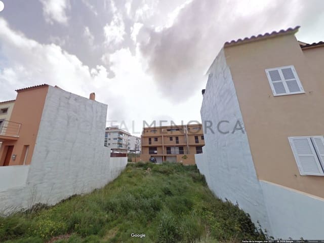 Bauplatz zu verkaufen in Mahón / Maó - 105.000 € (Ref: 7153031)