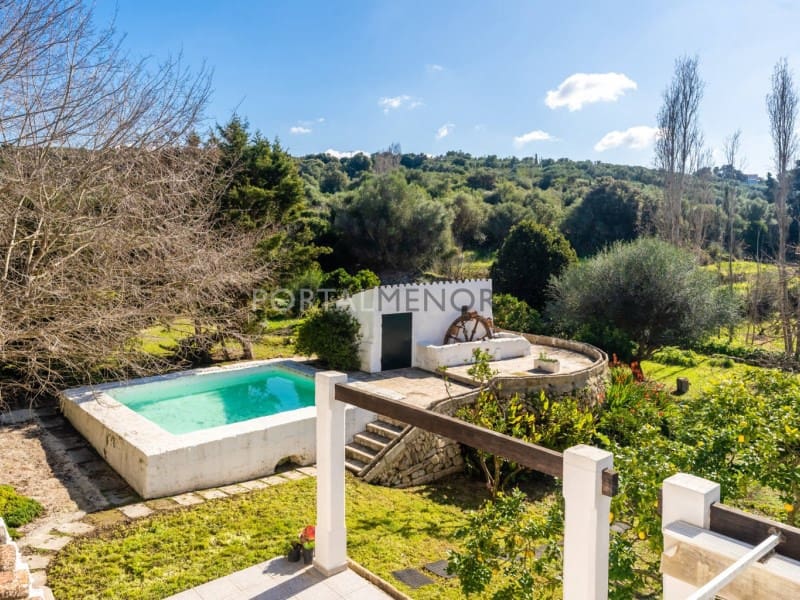 4 soveværelse Finca/Landehus til salg i Alayor / Alaior med swimmingpool garage - € 1.195.000 (Ref: 8816252)