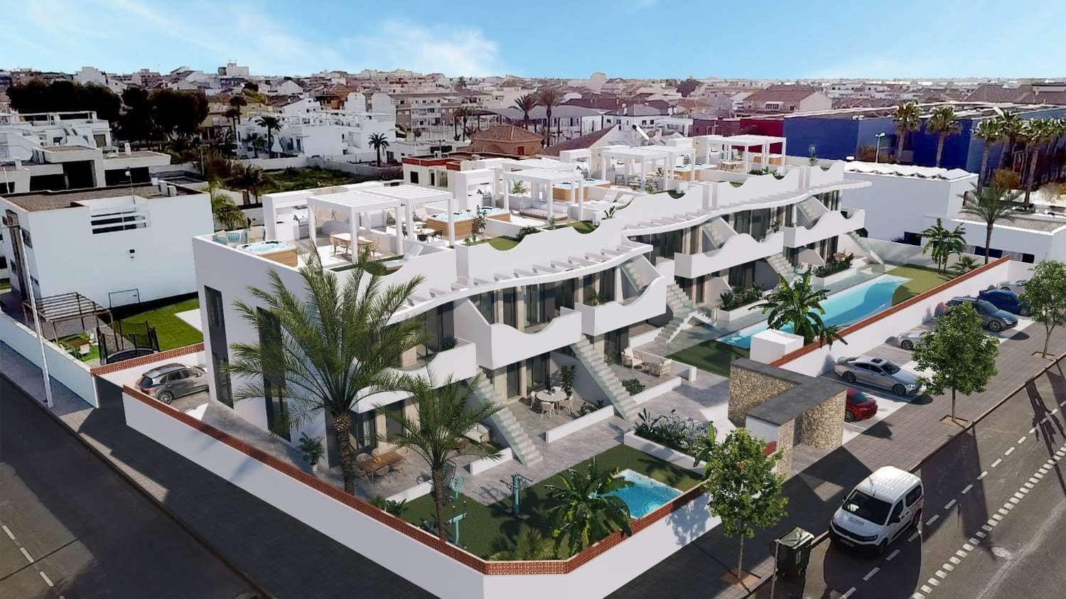 2 soverom Strandleiligheter til salgs i Pilar de la Horadada med svømmebasseng - € 255 000 (Ref: 9321532)