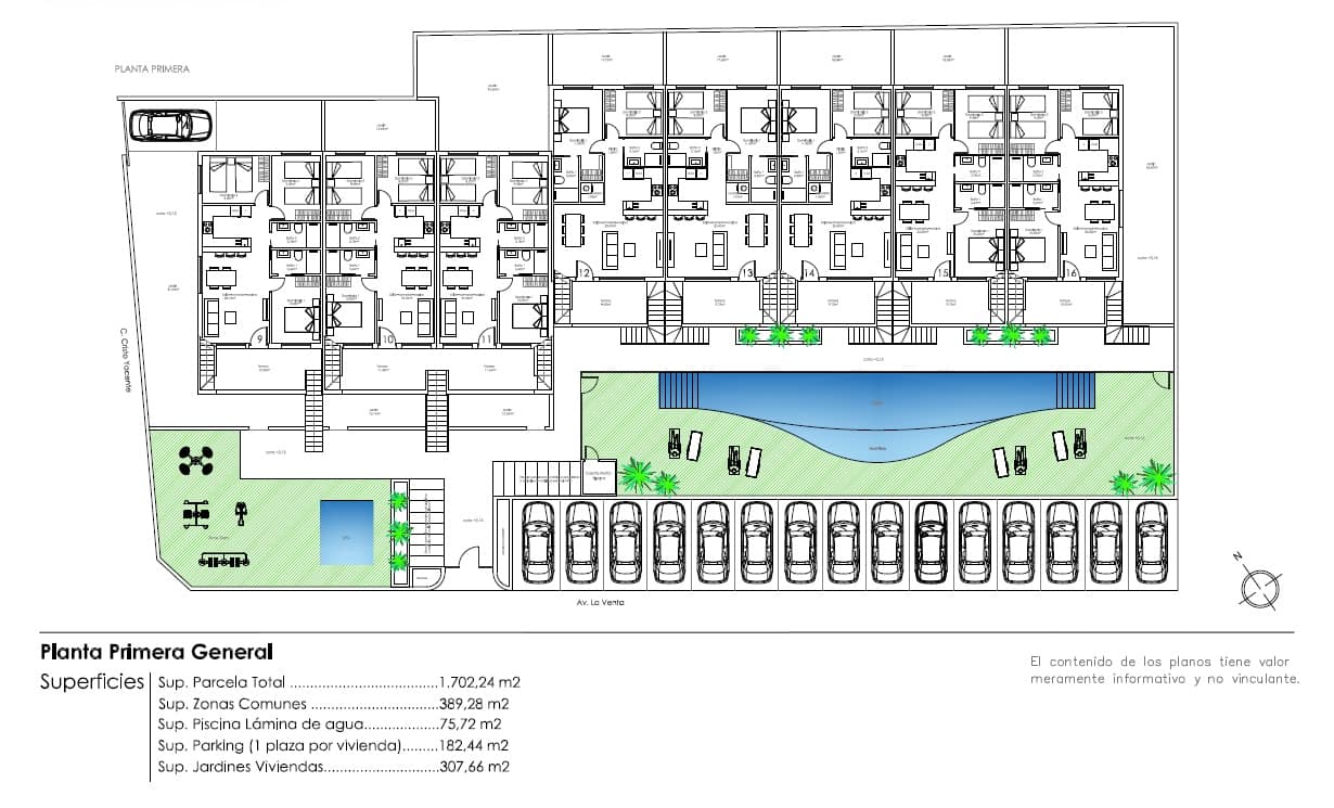 3 bedroom Beach Apartment for sale in Pilar de la Horadada with pool - € 290,000 (Ref: 9326020)