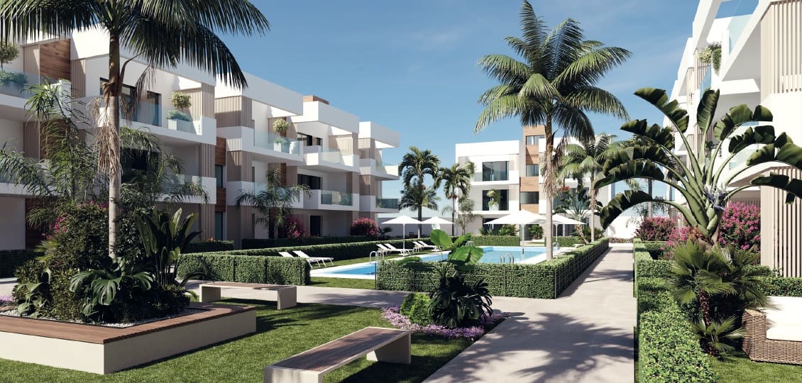 3 makuuhuone Ranta-asunto myytävänä paikassa San Pedro del Pinatar mukana uima-altaan - 293 900 € (Ref: 9448936)