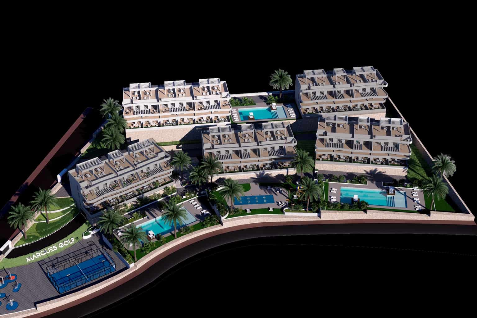 2 soveværelse Lejlighed til salg i Finestrat med swimmingpool garage - € 299.900 (Ref: 8735778)