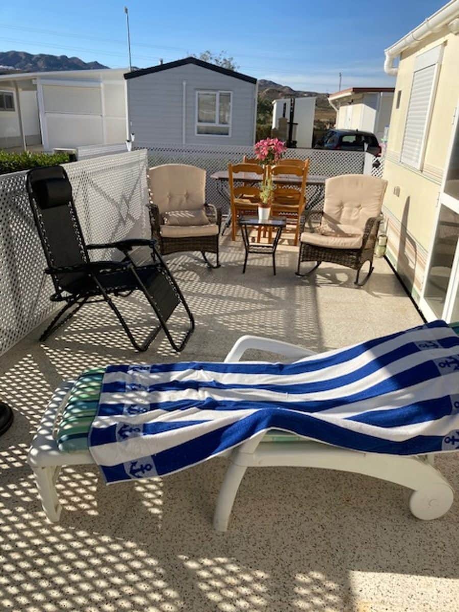 2 soveværelse Mobilhome til salg i Los Gallardos med swimmingpool - € 42.000 (Ref: 10086954)
