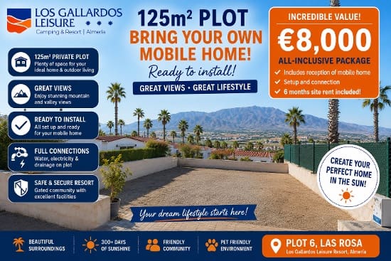 Husvogn til salgs i Los Gallardos - € 8 000 (Ref: 9631468)