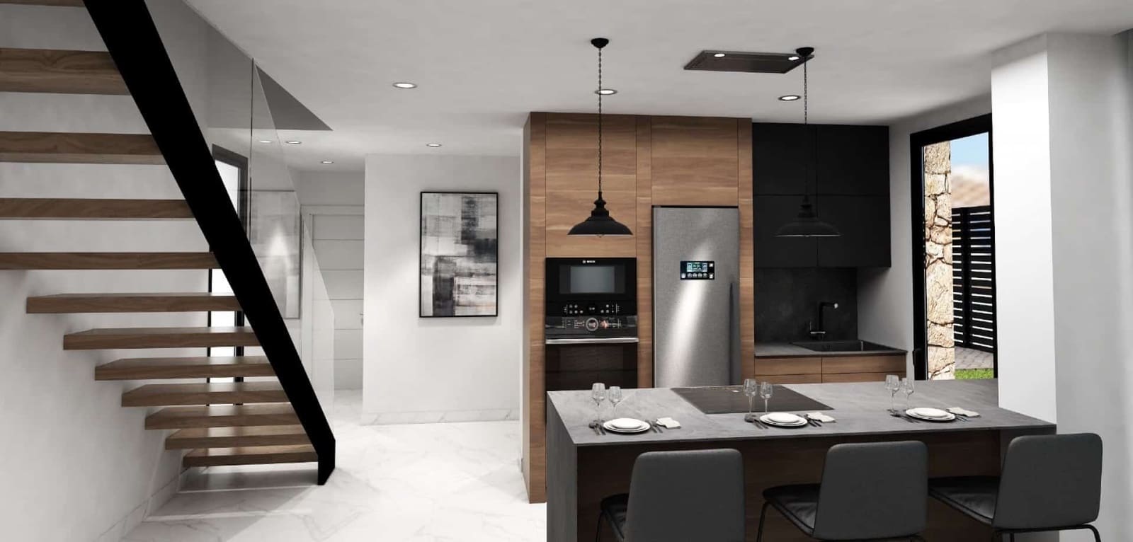 3 quarto Moradia Geminada para venda em Los Montesinos - 366 000 € (Ref: 9530215)