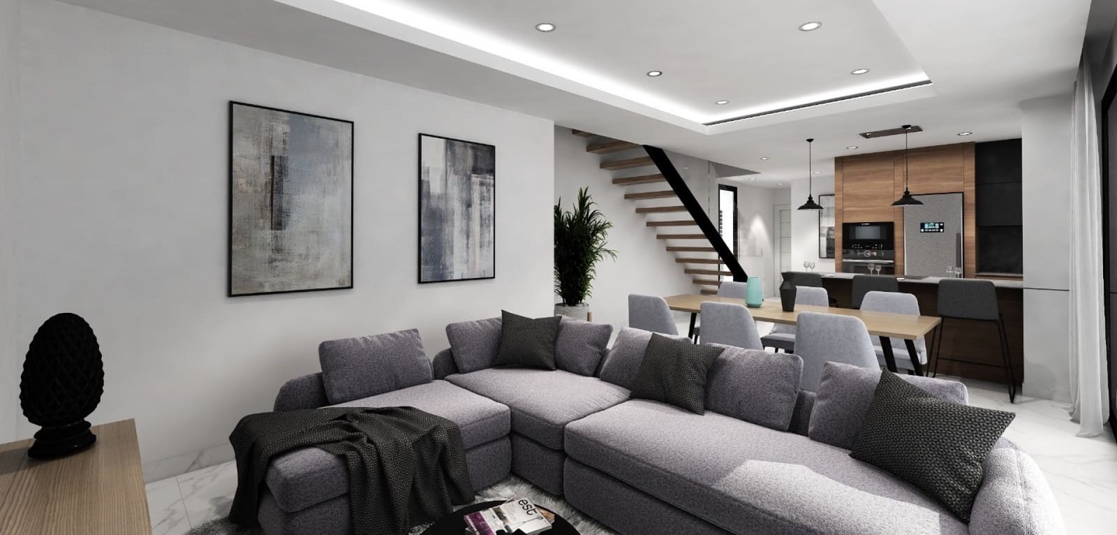 3 quarto Moradia Geminada para venda em Los Montesinos - 398 000 € (Ref: 9530216)