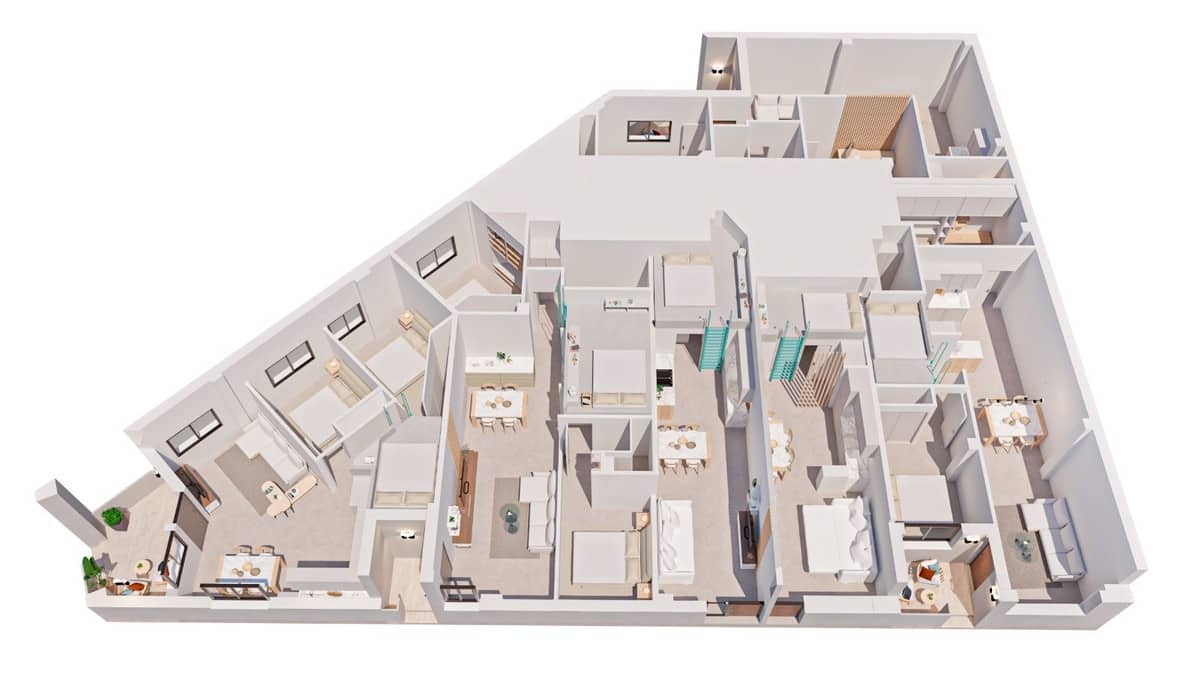 1 makuuhuone Huoneisto myytävänä paikassa Pilar de la Horadada - 89 900 € (Ref: 9576533)