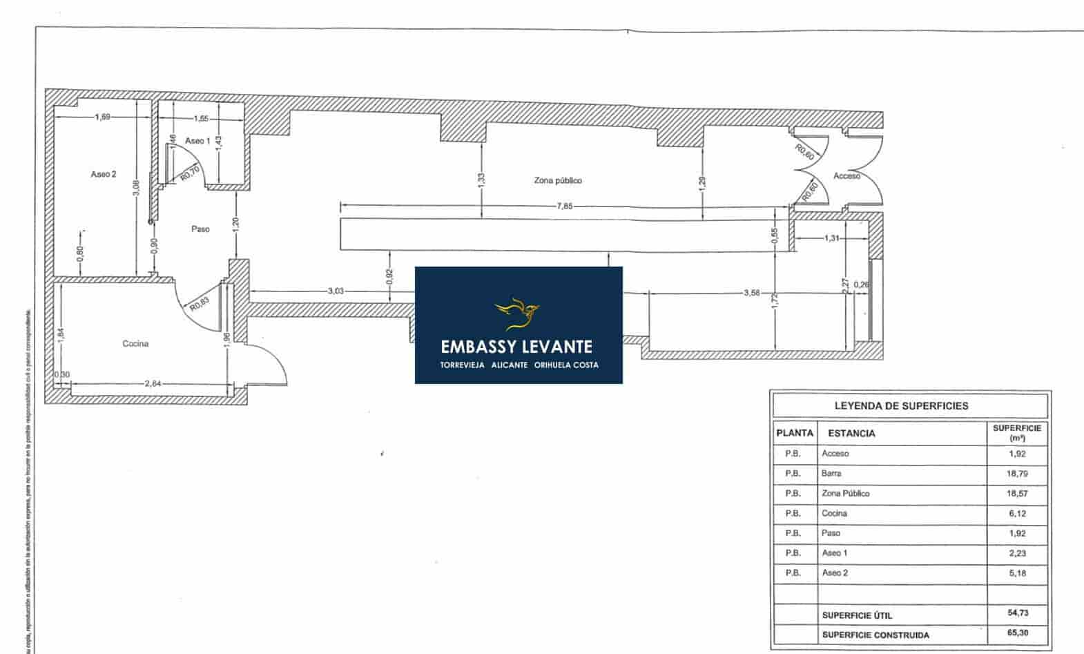 Erhverv til salg i Torrevieja - € 600.000 (Ref: 7016829)