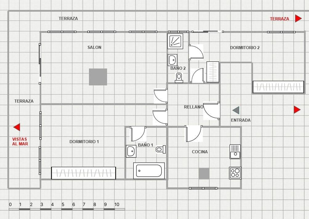 4 camera da letto Attico in vendita in Torrevieja con garage - 630.000 € (Rif: 7545666)