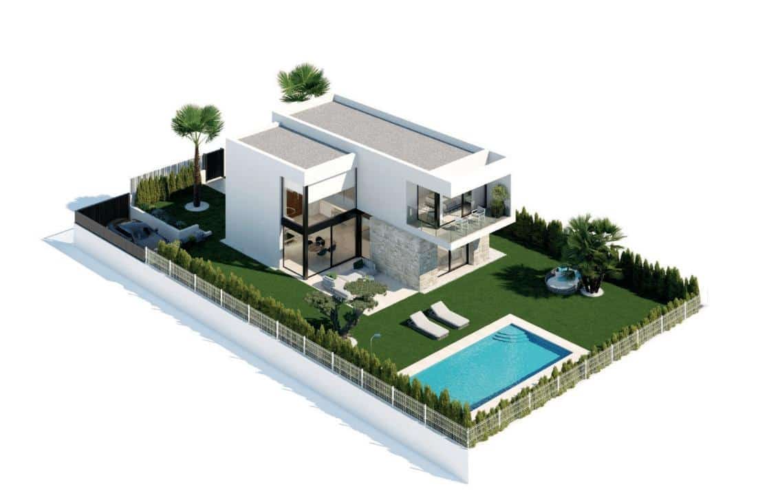 3 soveværelse Villa til salg i Finestrat med swimmingpool - € 1.065.000 (Ref: 8362950)